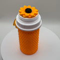 Sunflower Pill Bottle