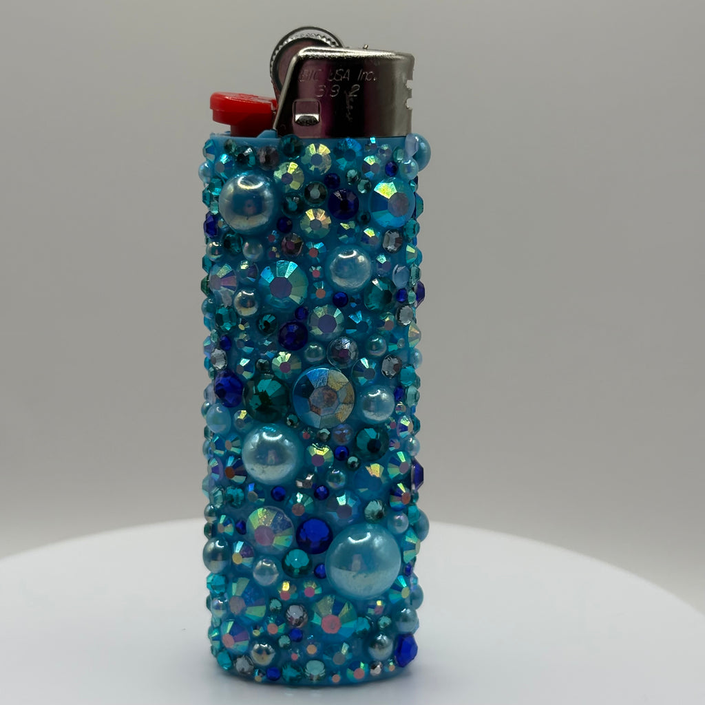 Blingy Blue Lighter