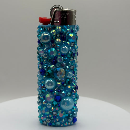 Blingy Blue Lighter