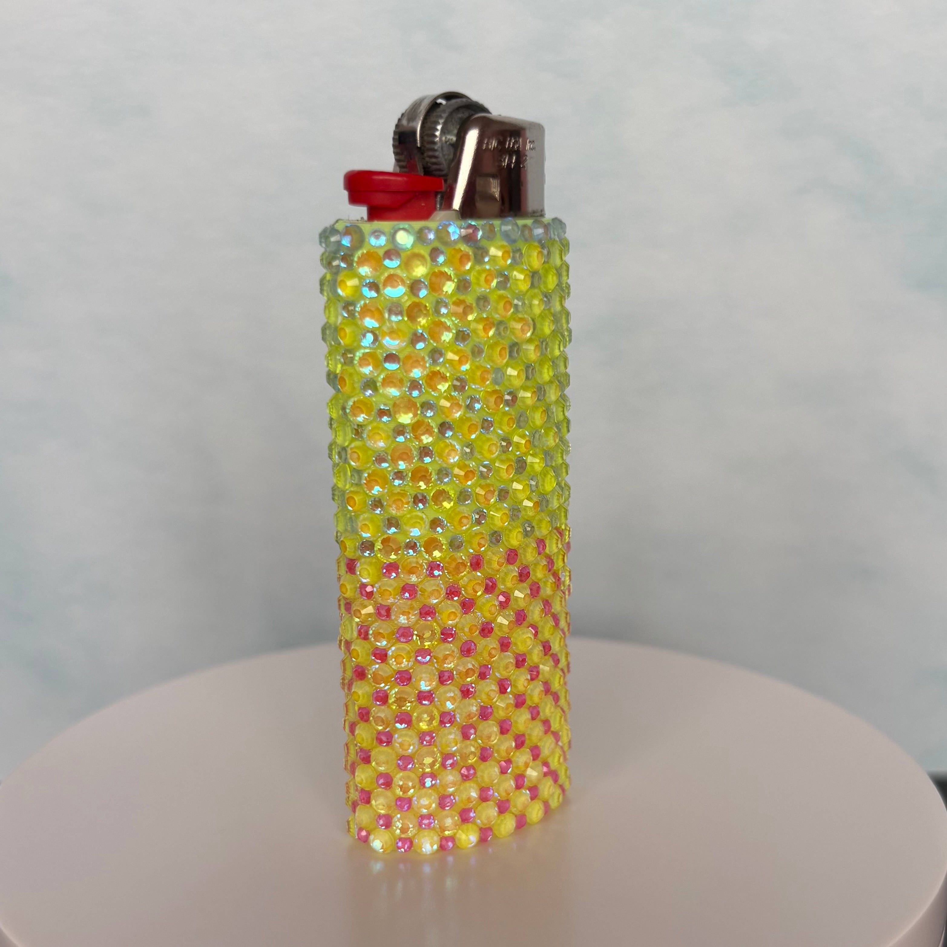 Neon Pan Pride Lighter Sleeve