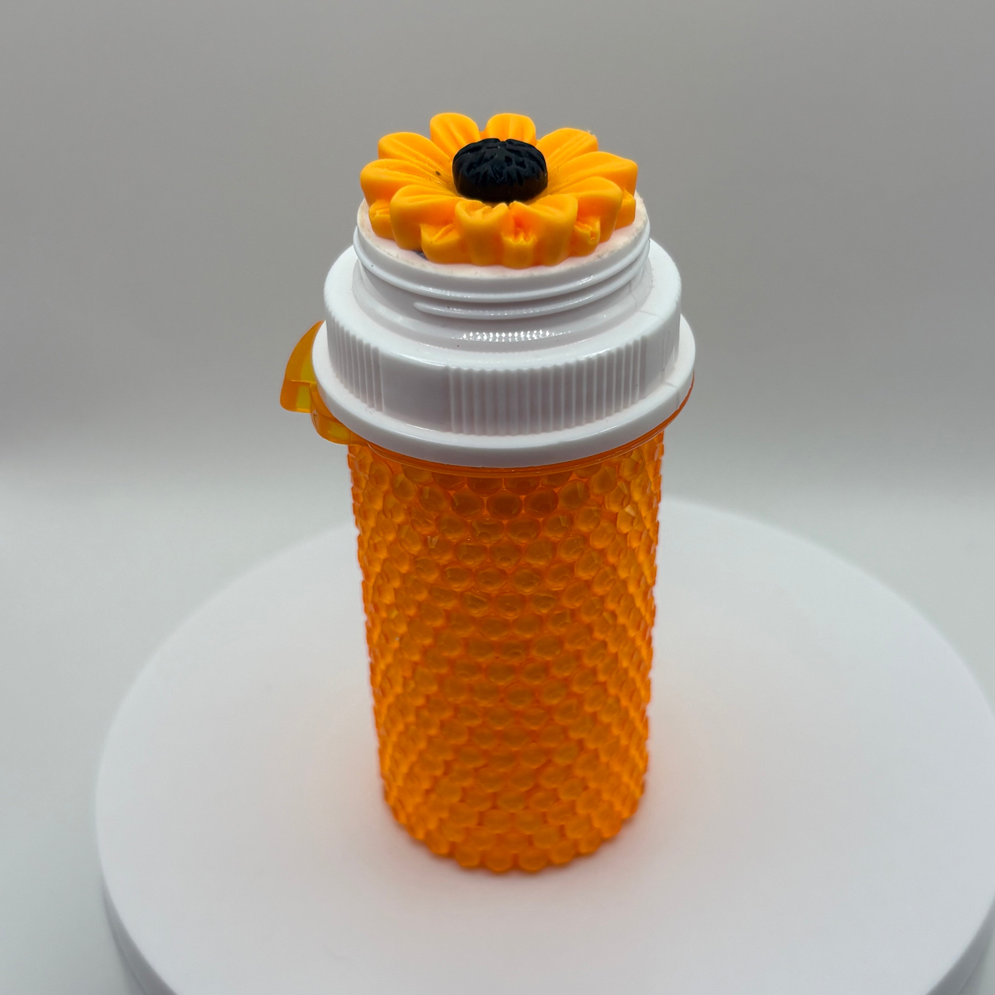 Sunflower Pill Bottle