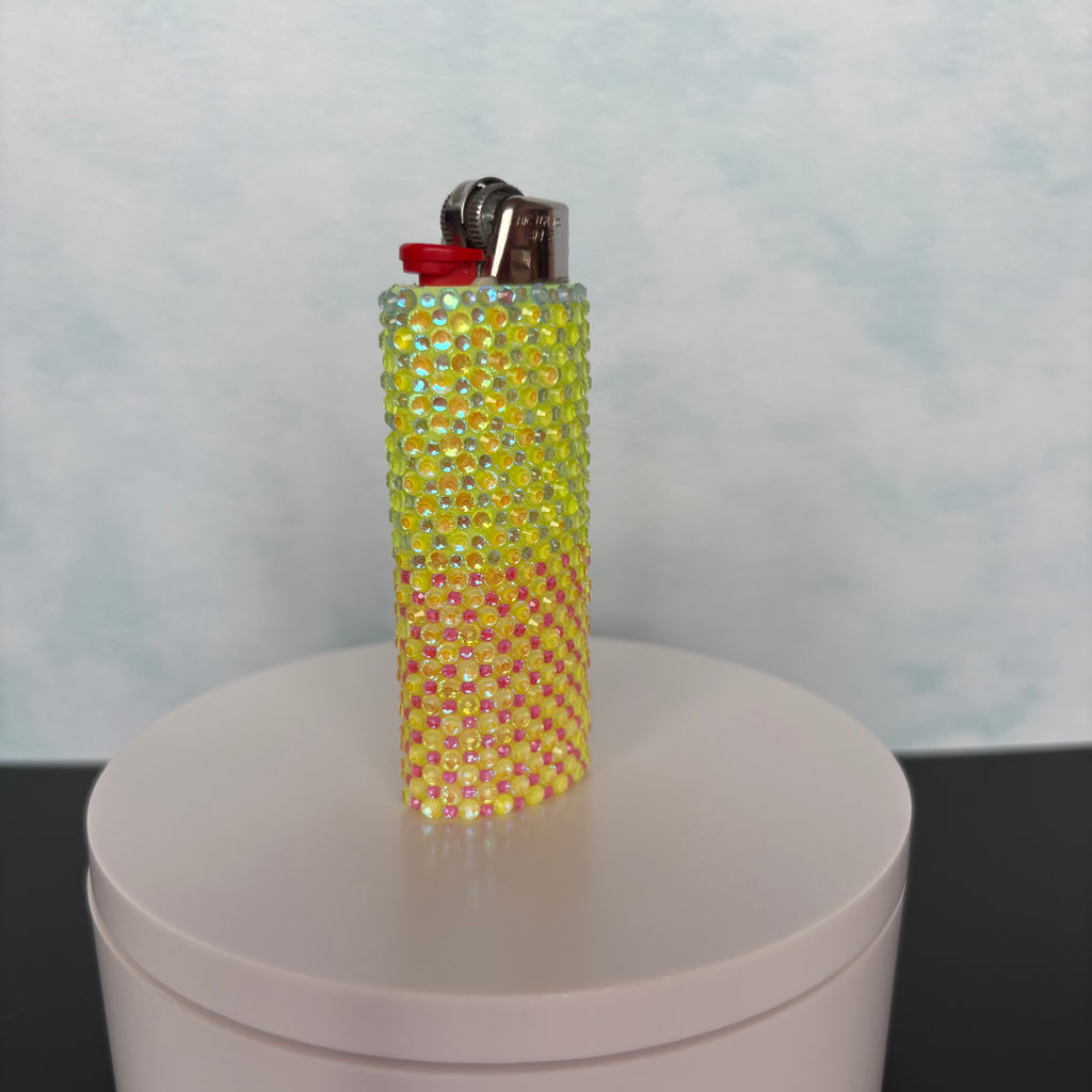 Neon Pan Pride Lighter Sleeve