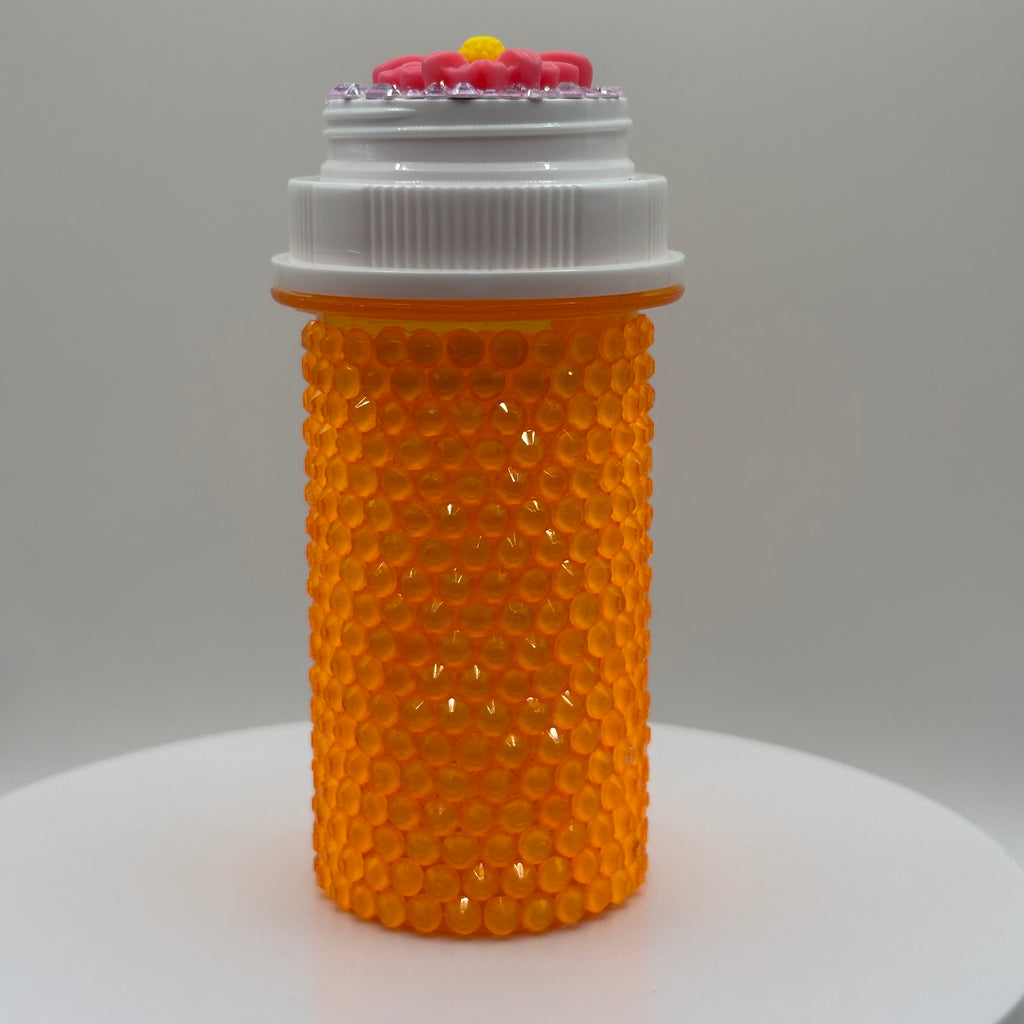 Blinged Out Pill Bottle