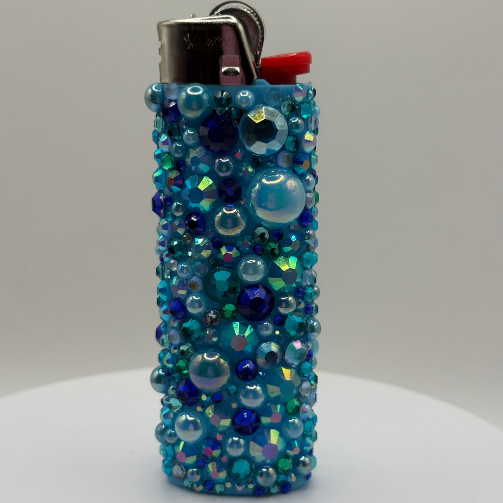 Blingy Blue Lighter