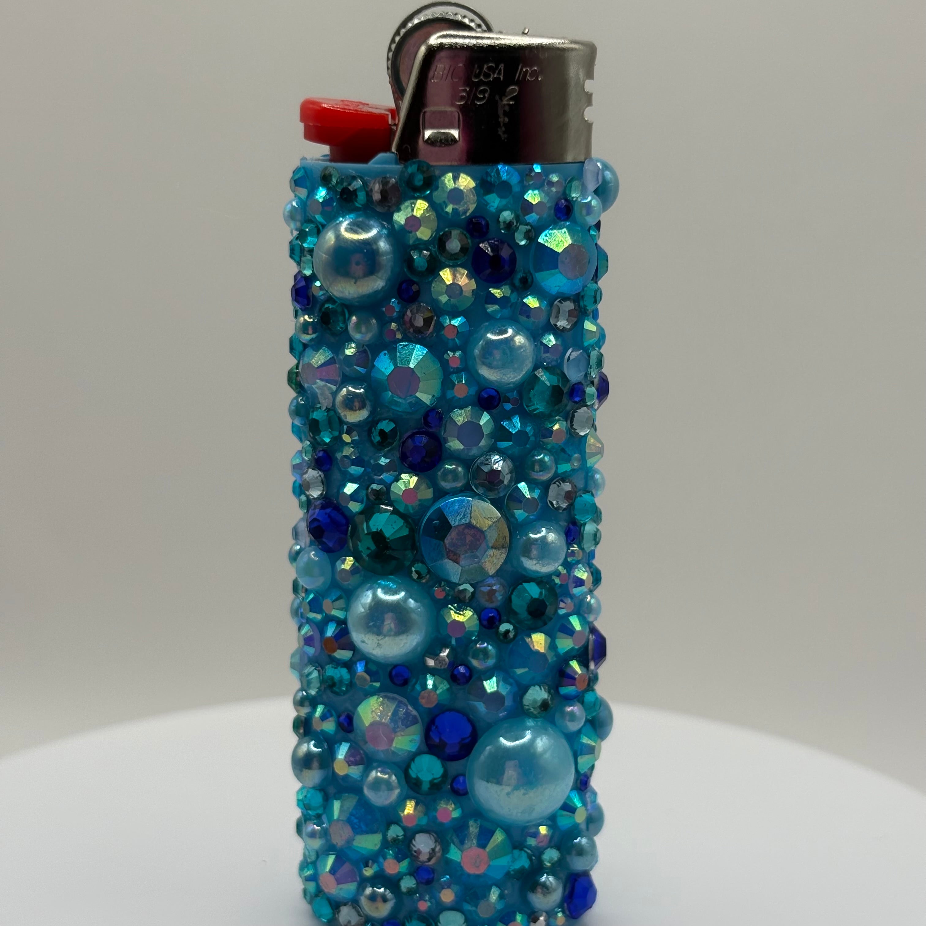 Blingy Blue Lighter
