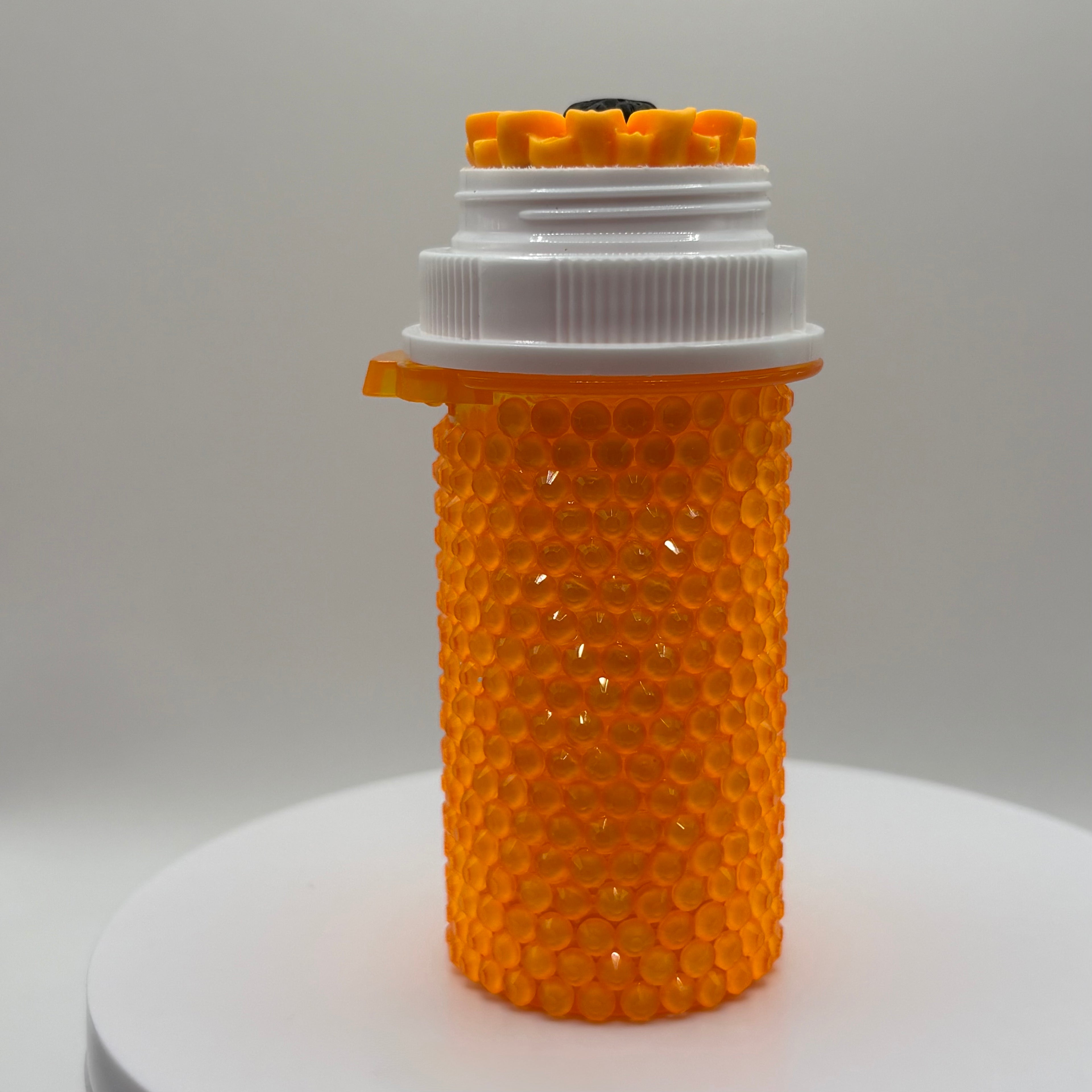 Sunflower Pill Bottle