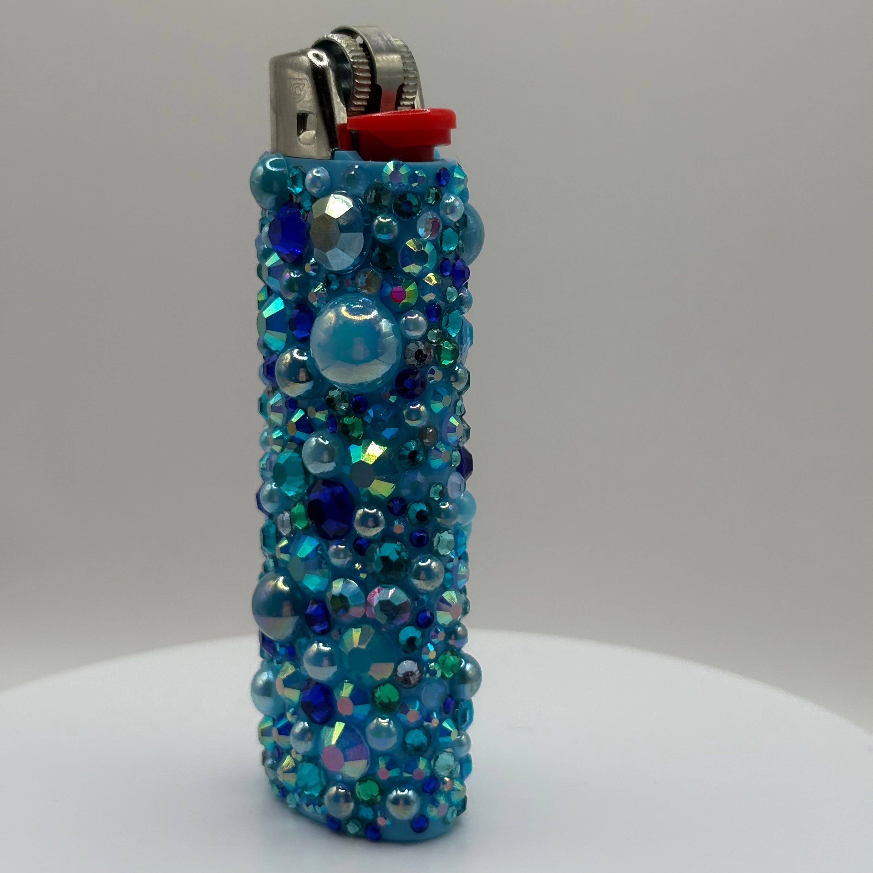 Blingy Blue Lighter