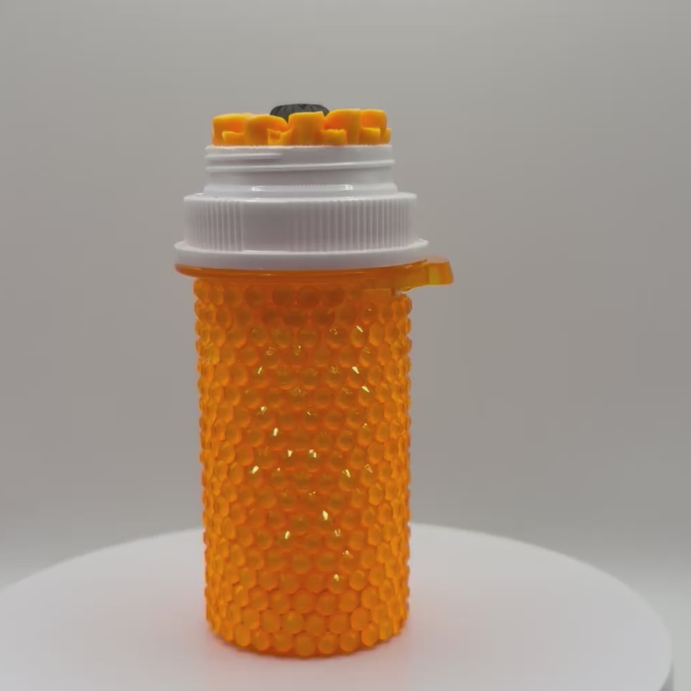 Sunflower Pill Bottle