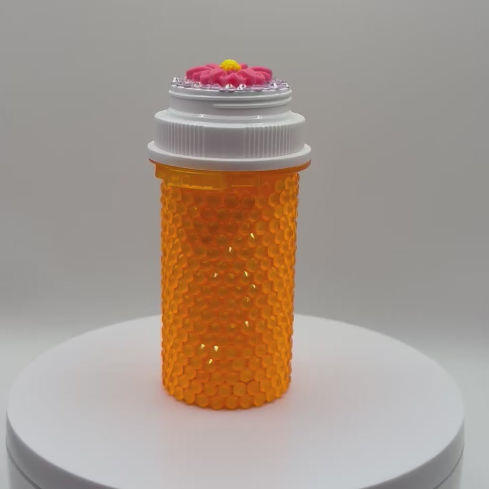 Blinged Out Pill Bottle